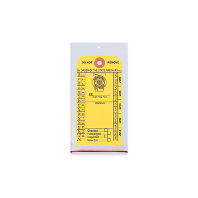 Resealable Tag Cover