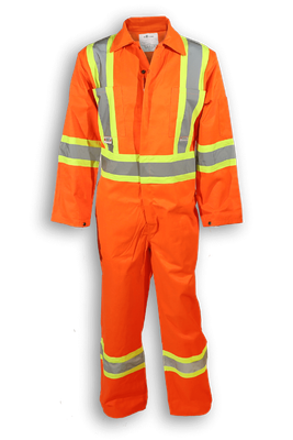 Hi Vis Reflective Traffic Safety Coverall | Big k BK1701 Big K Clothing