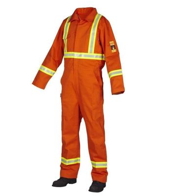 Women's Hi-Vis Fire Resistant Safety Coverall  | Protecting U WR-FR-ORG-W Protecting U