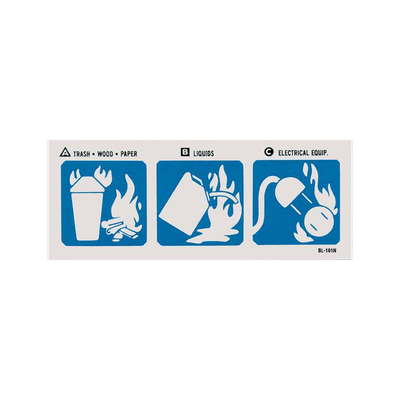 Vinyl Self Adhesive Sign - ABC Pictorial