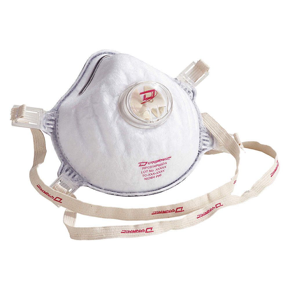 N95 Respirators Valve Odor Relief Pack of 5 | Dynamic RPD814P95OA Dynamic