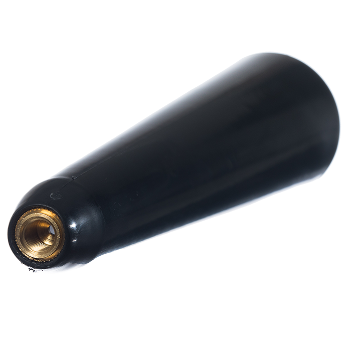 5 lb CO2 Horn with Built-in Diffuser CH5 RS Steel