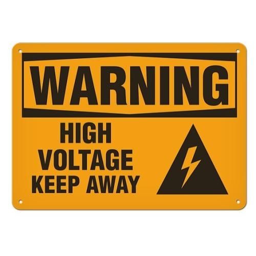 OSHA Safety Sign | Warning Voltage Keep | INCOM SS3040V, SS3040A, SS3040P, SC3040V, SC3040A, SC3040…