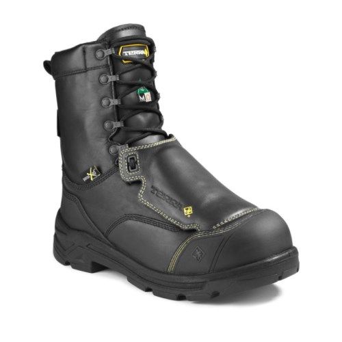 Terra Brenn Women's 8 '' Safety Boots W/ Int Meta Protection TR0A4NRDBLK Terra