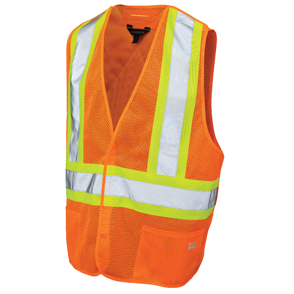 Mesh 5-Point Tear-Away Safety Vest