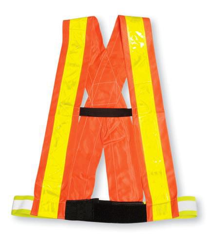 Hi-Vis Safety Sash | WCB | Big K BK04   Safety Supplies Canada