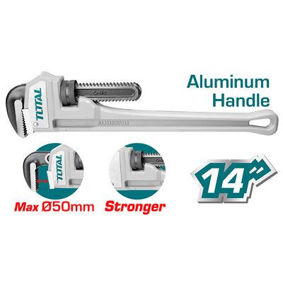 Aluminum Handle Pipe Wrench