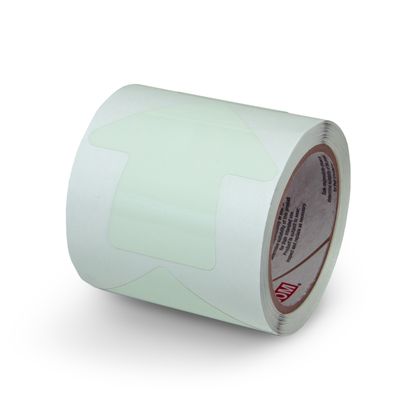 4" Glow-In-The-Dark Arrows 100 per roll | INCOM GTAR40 INCOM