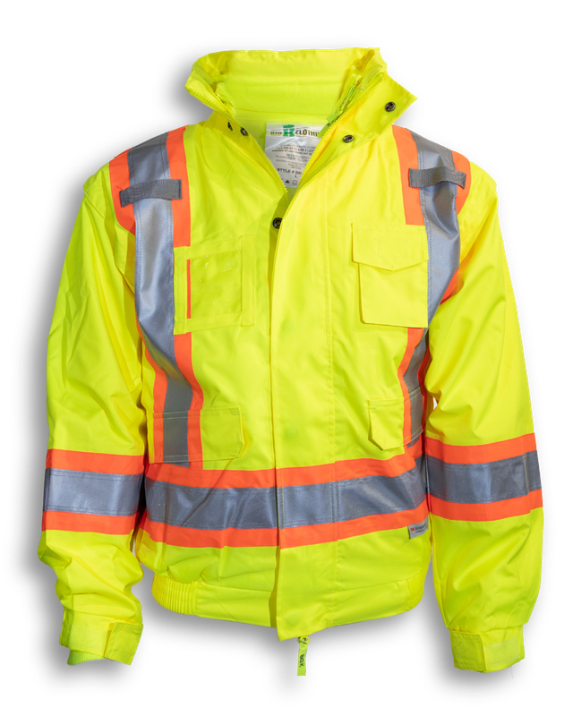 5-in-1 Rain Jacket BK122 Big K Clothing
