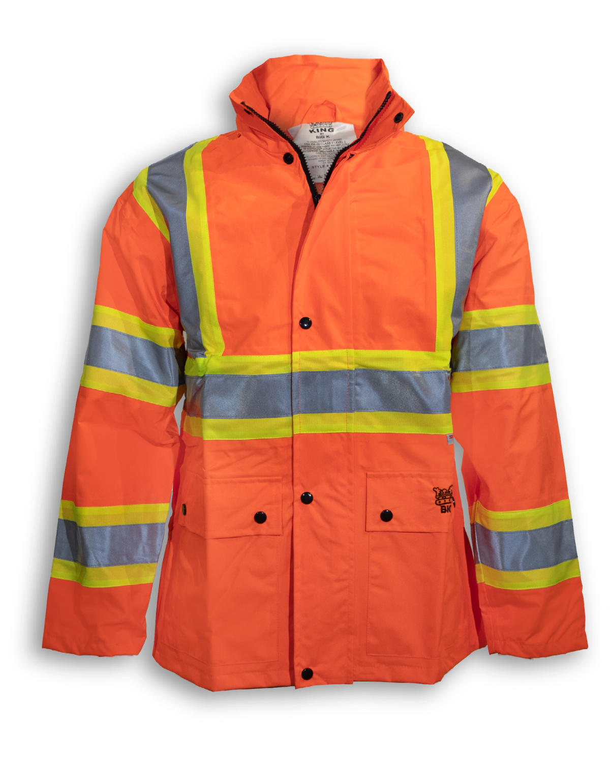 300 Denier Polyester Quilted Rain Jacket