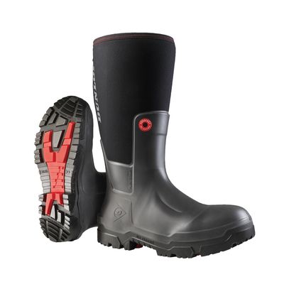 Snugboot Pioneer Charcoal 16'' Insulated Waterproof Boots D60A930-18 Dunlop
