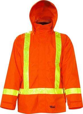Hi-Vis Journeyman Trilobal Rain Jacket  | Viking 3010J + 3010H   Safety Supplies Canada