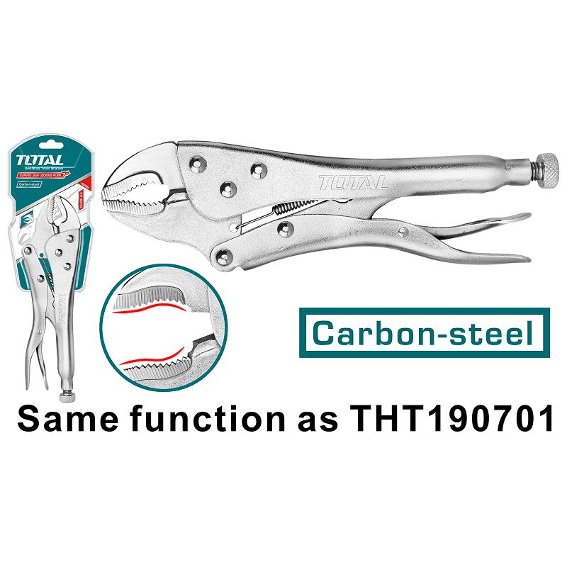 Curved Jaw Locking Plier