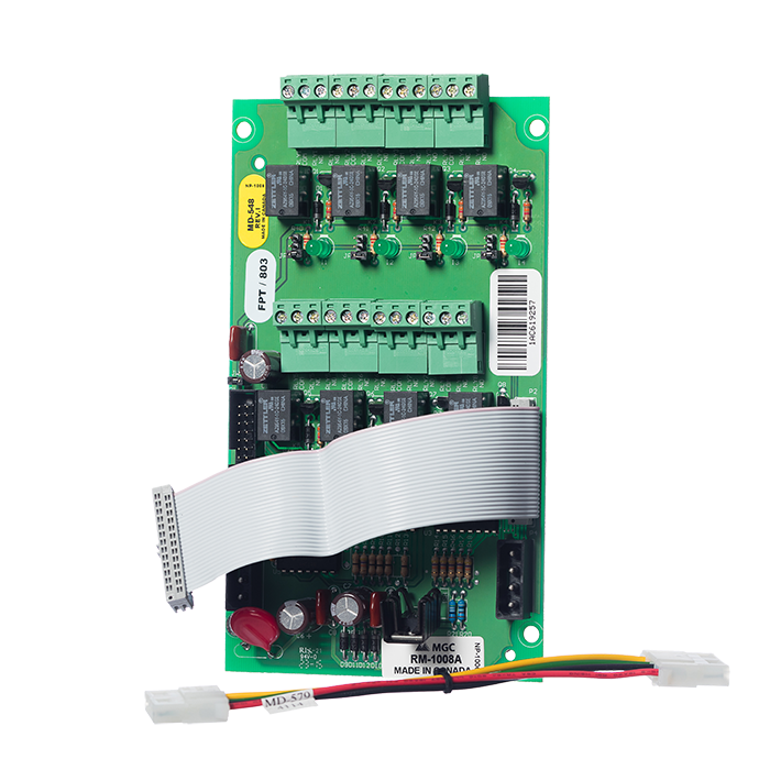 Mircom FA-1000 Series Eight Programmable Relay Circuit Module RM1008A RS Steel