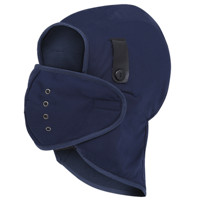 Fleece-Lined  Hard Hat Liner - Detachable Mouthpiece 566N Pioneer