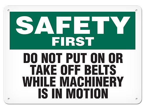 OSHA Safety Sign | Safety Do Not Put On | INCOM SS5027V, SS5027A, SS5027P, SC5027V, SC5027A, SC5027…