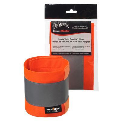 Adjustable Hi-Vis Safety Arm Band  CSA, 1 Pair Pioneer 140