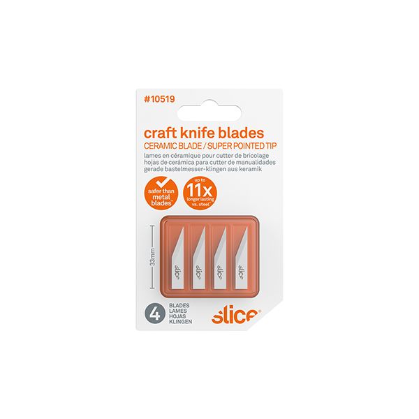 Slice? Straight Edge Pointed Tip Ceramic Blade Replacements ? Compatible With #2110548, #2110589, #?