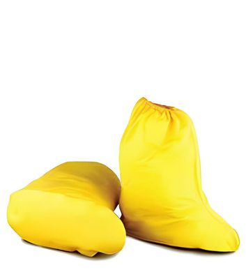 15'' PVC Boot Shoe Cover, Yellow | Utility Shoe Covers. D97590 -17 Dunlop