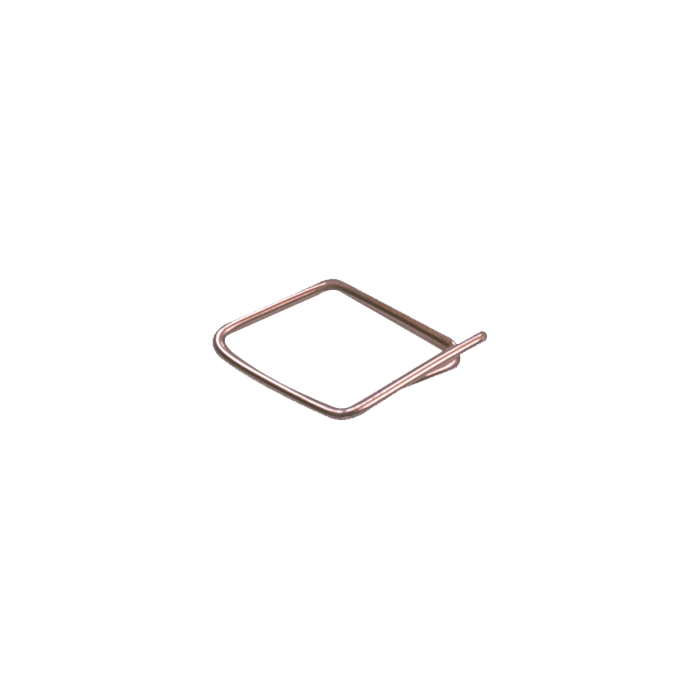 Diamond Tag Fastener Clip - Pkg/1000 TCL RS Steel