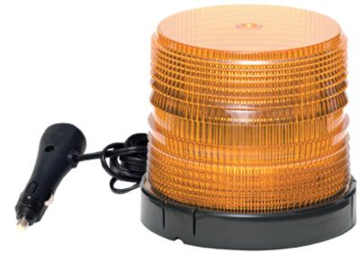 Amber Medium Profile Fleet LED Beacon Magnetic Mount - Lens: Amber - 27021 27021 SWS