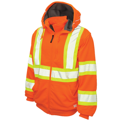 Fleece Thermal-Lined Safety Hoodie