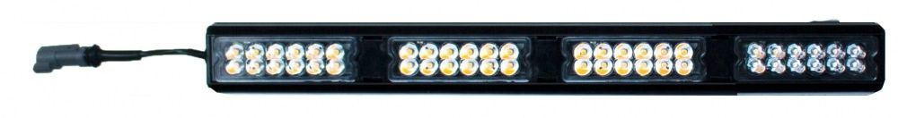 Amber 24'' Titan Warning Stick - Lens: Clear 57924 SWS