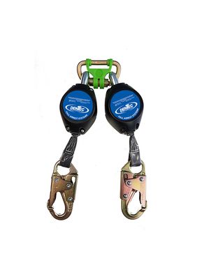 7 Ft Web SRL Twin Pack, Composite House, Swivel Load Indicator Hook - In Box w/ Carabiner