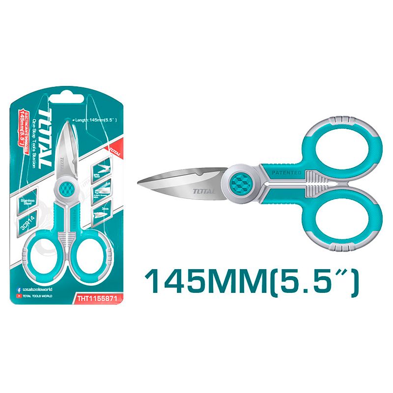 Electrician's Scissors THT1155871/THT117871/THT118871 Total Tools Canada