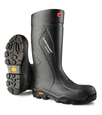 Purofort+ Expander Full Safety Charcoal Waterproof PU Work Boots D002A33-11 Dunlop