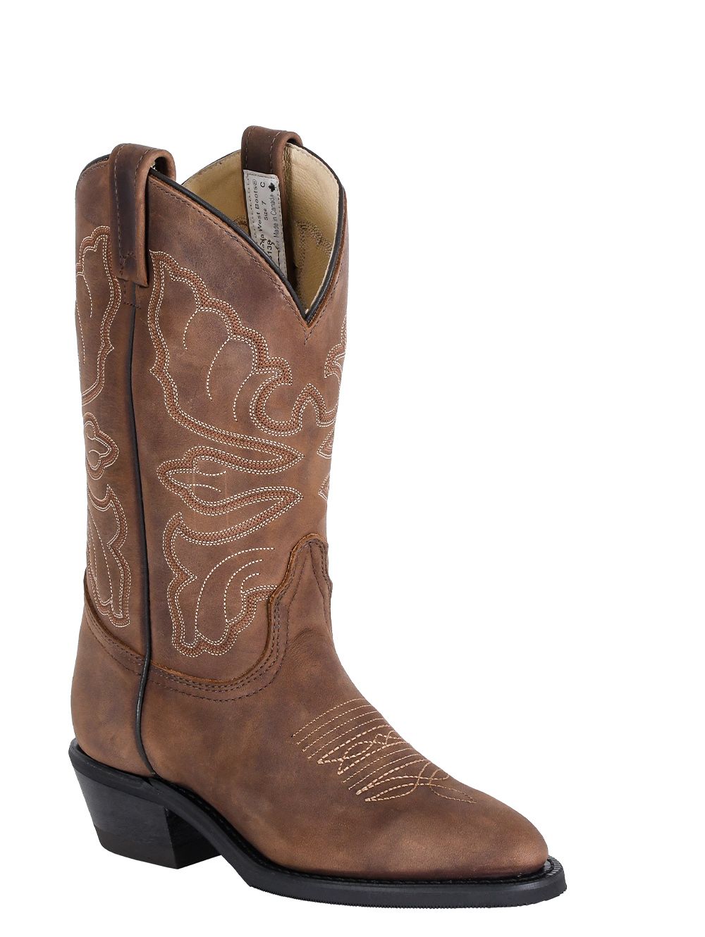 Ladies' Canada West? Westerns with composition soles - 11" Cool Caramel
