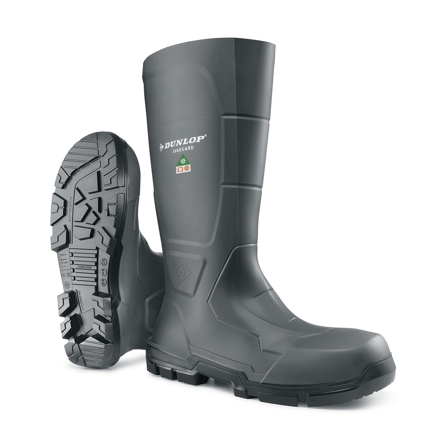 Jobguard Full Safety, Grey | Work boots 15'', resistant PVC DNAFKK01-6 Dunlop