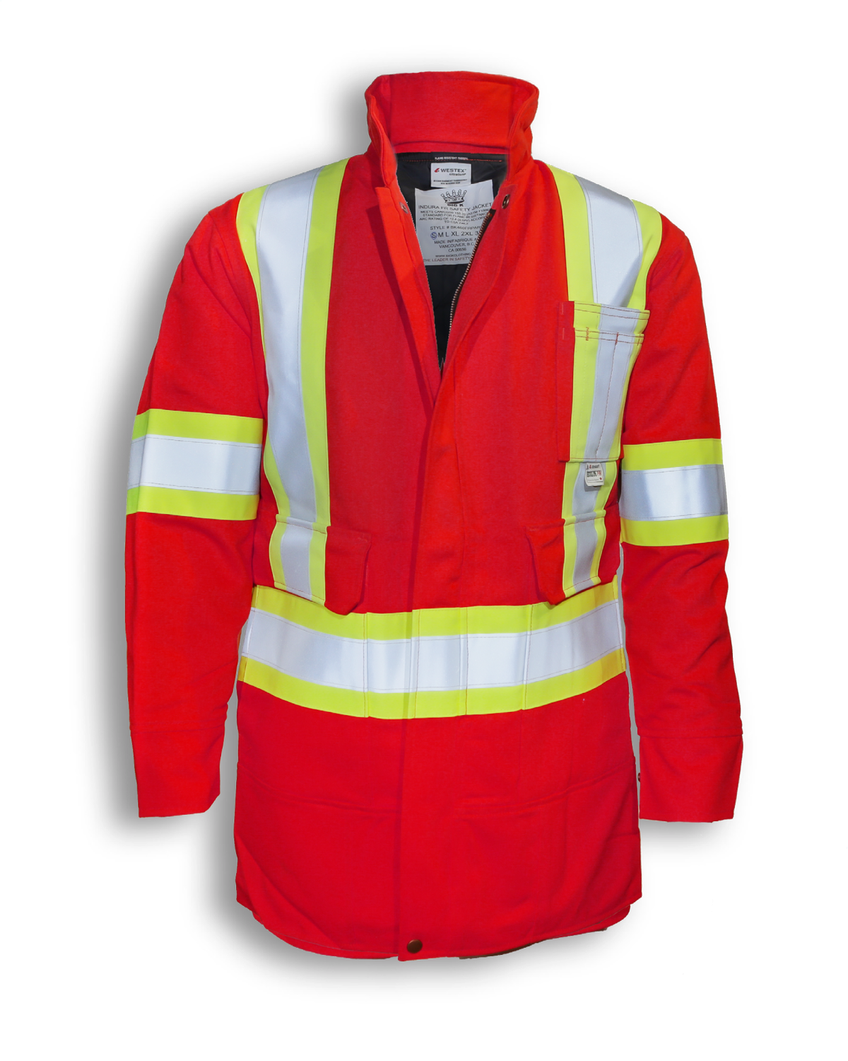 Big K Indura Ultrasoft Safety Parka Jacket BK460FRI Big K Clothing