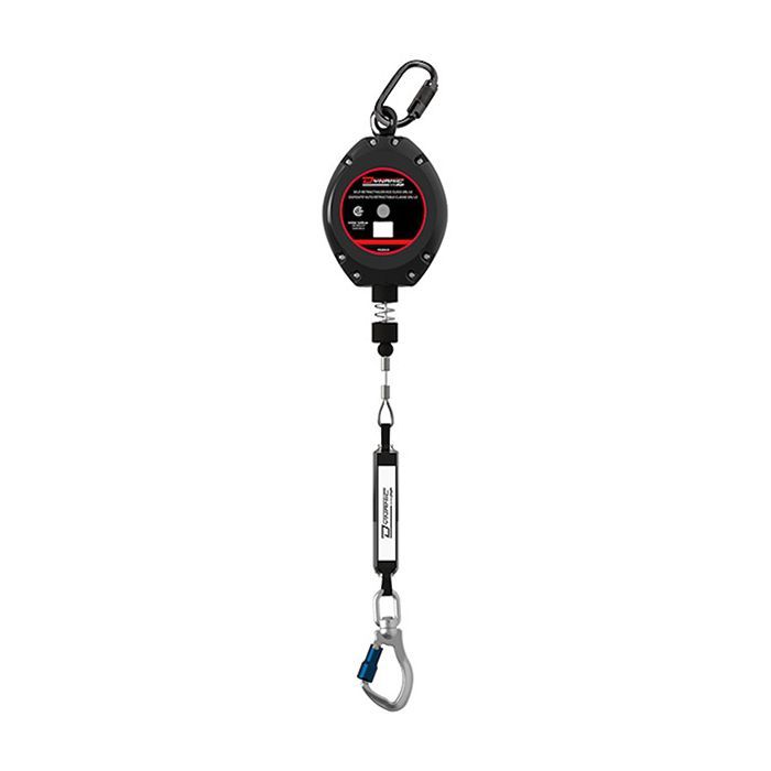 Dynamic? SRL-LE (Leading Edge) Auto-Locking Fall Arrest Device, Galvanized 50 FT (15m) Cable, Certified CSA Z259.2.2-17