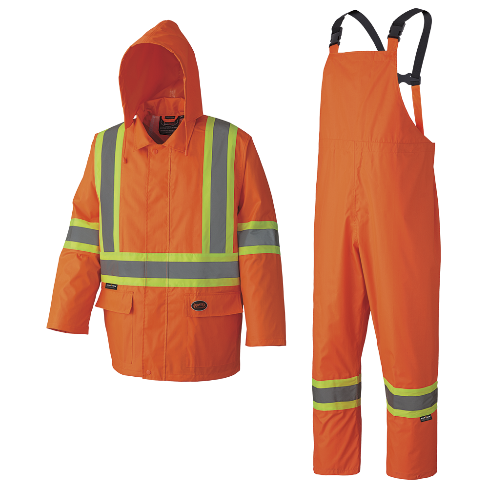 Tough 210D Oxford Poly/PVC Waterproof Suit | Pioneer 5608/5609   Safety Supplies Canada