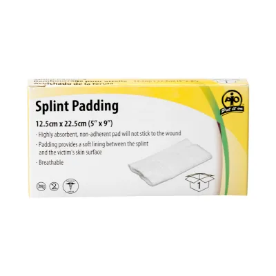 Splint Padding - 12.5 x 22.5cm - 1/Box F1213801 WASIP