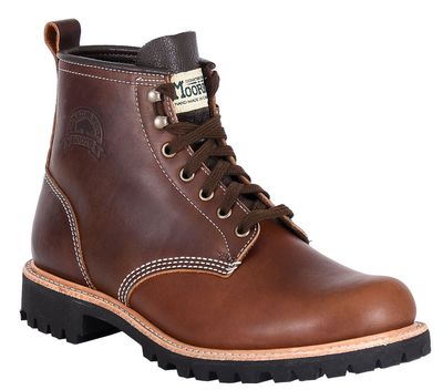 Men's WM. Moorby? Signature Series - 6" Pecan Tumbled with Unlined Quarters