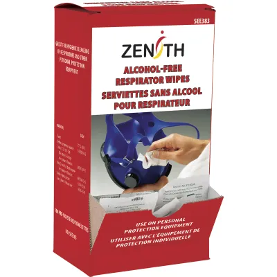 Respirators &amp; PPE Cleaning Wipes | Zenith SEE383 Zenith