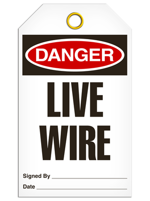 Danger - Live Wire | Pack /25 | INCOM