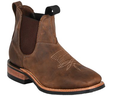 Men?s Canada West? Romeos - 6" Dirty Brown Crazy Horse