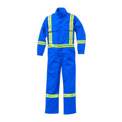 FR Contractor Coverall with CSA Trim - Royal Blue FR3306RB Rasco FR