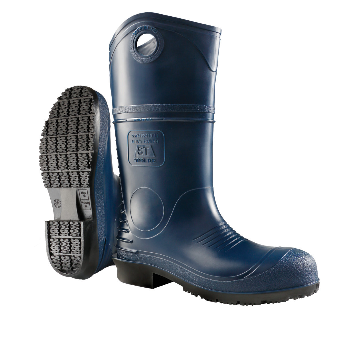 Durapro Steel Toe Blue 15'' Waterproof PVC Work Boots D89086 -16 Dunlop