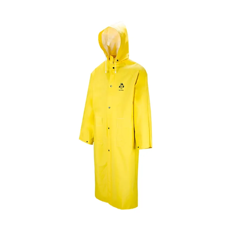 611 Tornado Fire Retardant Yellow Long Coat R611Y PIO WASIP
