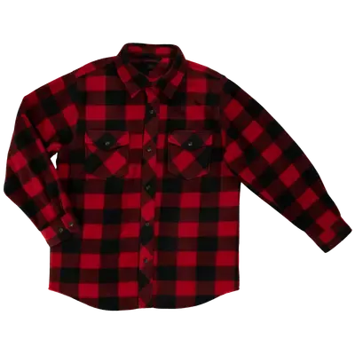 Buffalo Check Fleece Shirt | Tough Duck i964 Tough Duck/Work King