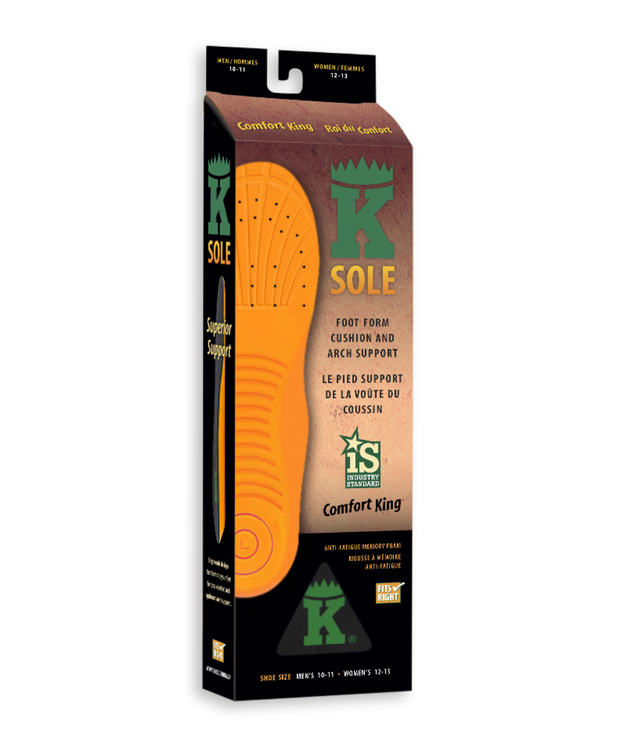 Big K Work Boot Insole Cushion and Arch Support BK-KSOLE Big K Clothing