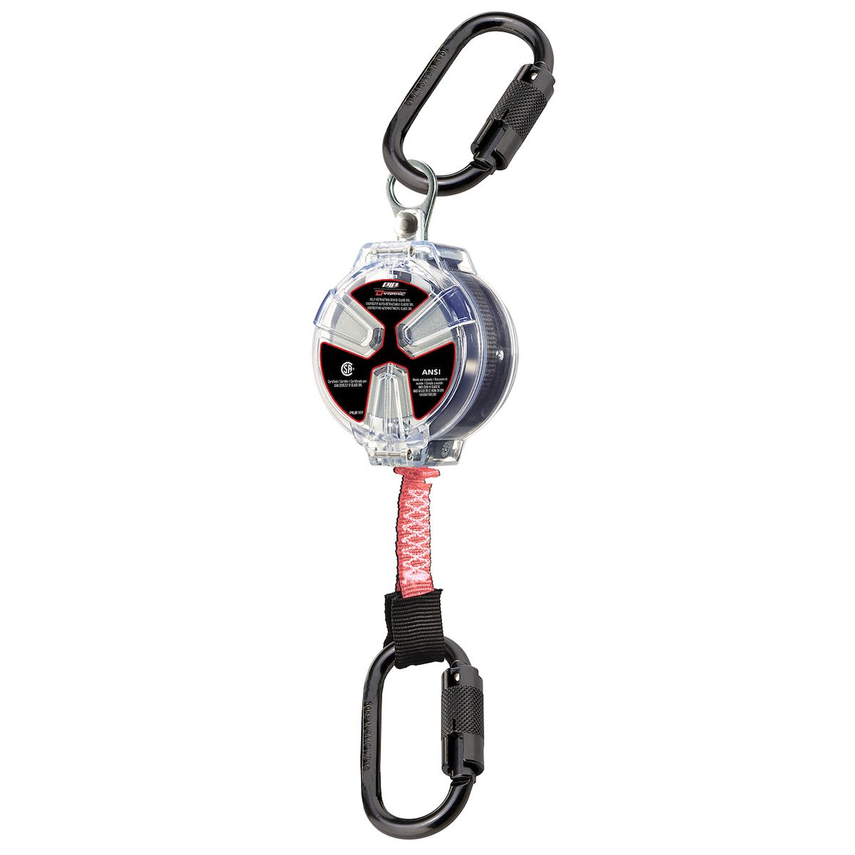 Dynamic? Webbing Self-Retracting Lifeline CSA Class - 2 Triple Action Carabiner - 6' (1.8m)