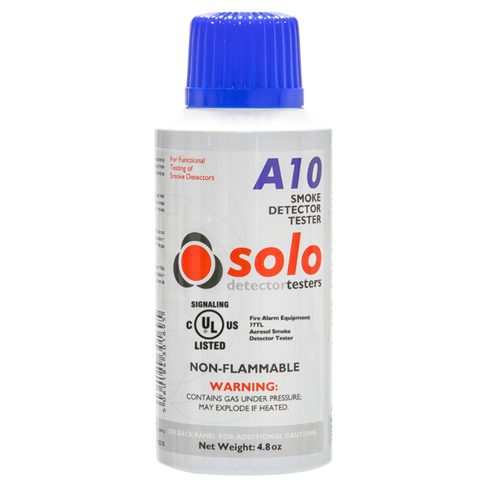 4.8 oz Smoke Detector Tester SOLOA10 RS Steel