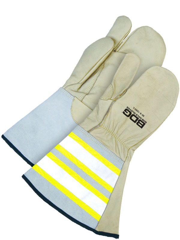 Water Repellent Utility Mitt Hi-Viz 1-Finger C100 Thinsulate 50-9-1280 Bob Dale Gloves