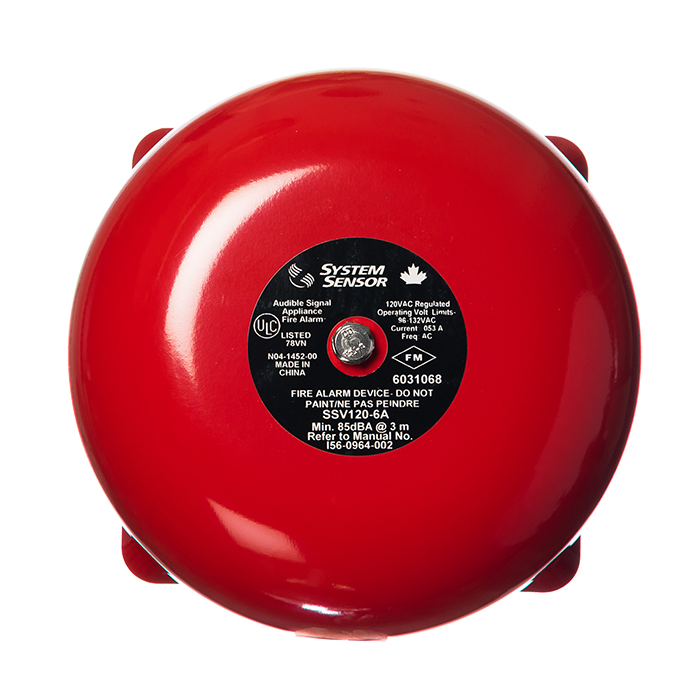 120VAC Motorized Steel Bell SSV12006A/SSV12010A RS Steel