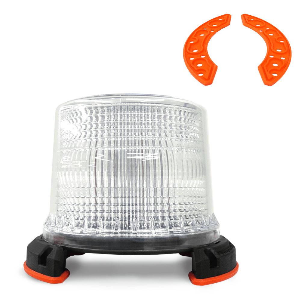 Helios X-MOD Short Profile Green and White LED Beacon (Permanent Base) HE-XB-SPC-GW driver industri…